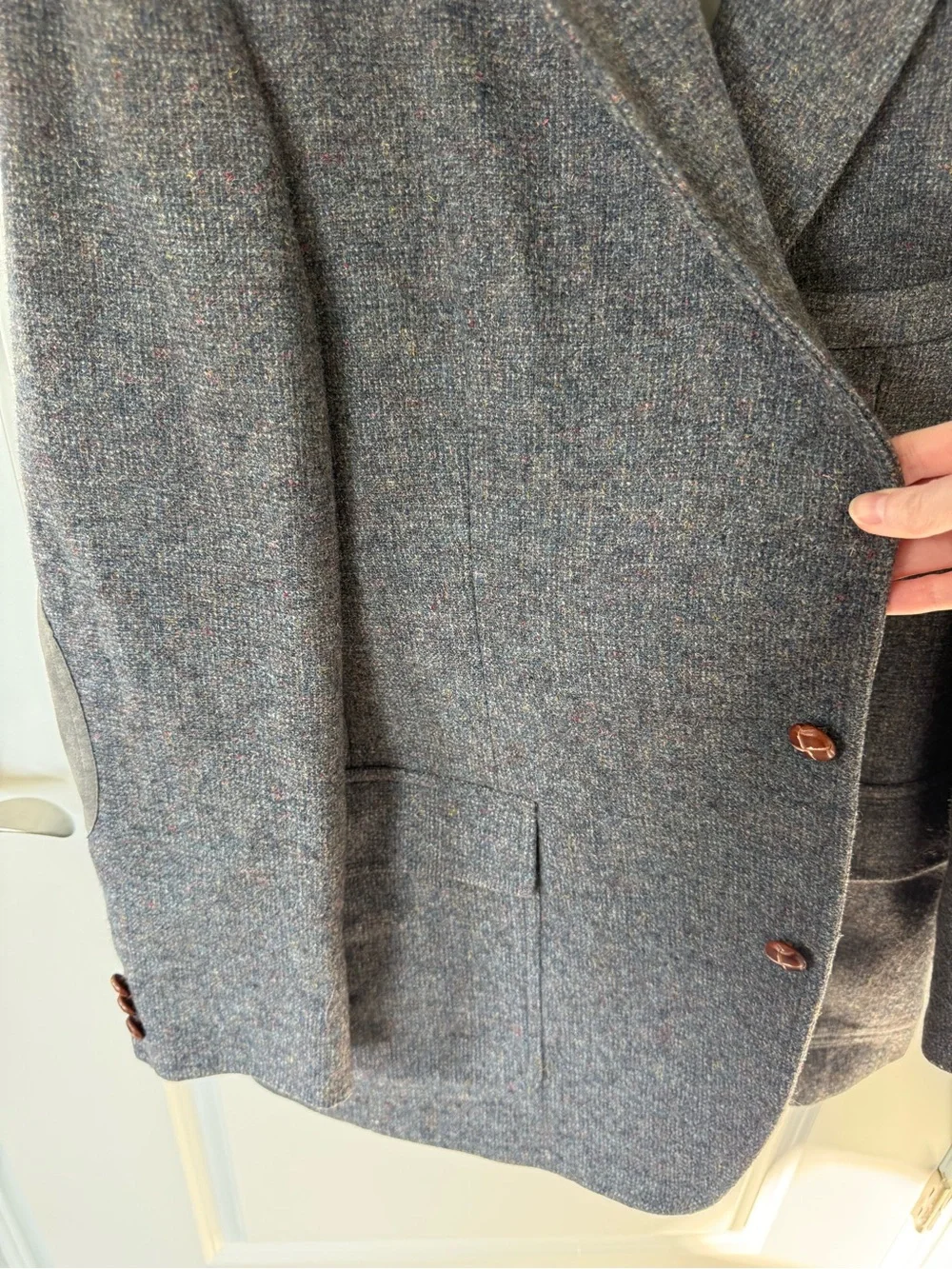Pendleton Vintage Elbow Patch Blazer Jacket Size 44